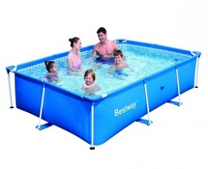Каркасный прямоугольный бассейн Bestway 56402 BW, 239х150х58см, 1800л
